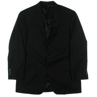 

Мужской черный шерстяной пиджак Hart Schaffner Marx Classic Fit  BHFO 9808