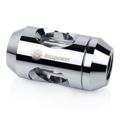 Bitspower G1/4'' In-Line Filter, Silver Shining