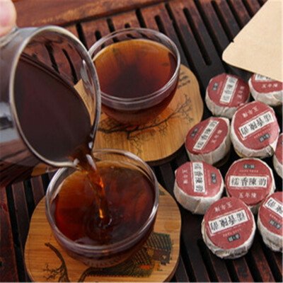 50g (about 8~10pcs) Yunnan Cooked Glutinous Rice Taste Puer Tea Mini Tuocha Tea