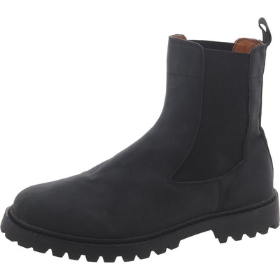 Женские черные ботинки Челси Steve Madden 9 Medium (B,M) BHFO 9585