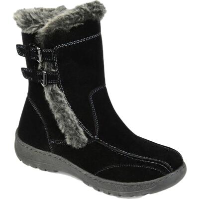 

Женские зимние и зимние ботинки из искусственного меха Journee Collection Takani BHFO 9439, Черный, Takani