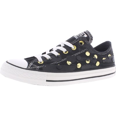 

Женские высокие кеды с заклепками Converse с окрашенной фурнитурой, Черный, Chuck Taylor Ox