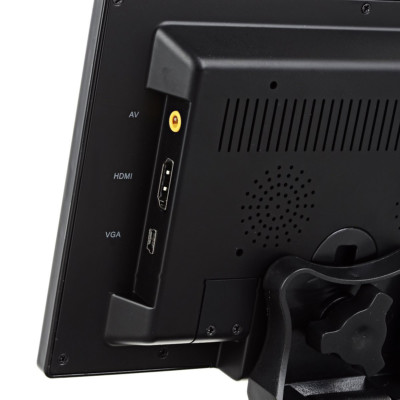 Portable Monitor 7'' LCD Screen AV VGA HDMI Built-in Speaker AV for PC CCTV DSLR