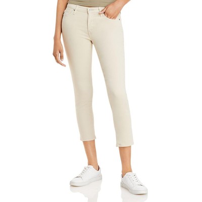 Джинсы-сигареты AG Adriano Goldschmied женские Prima Beige Denim 32 BHFO 0349