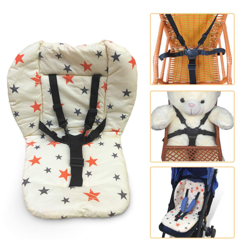 Cushion And Straps,high Chair Cushion Pad,baby High Chair Se