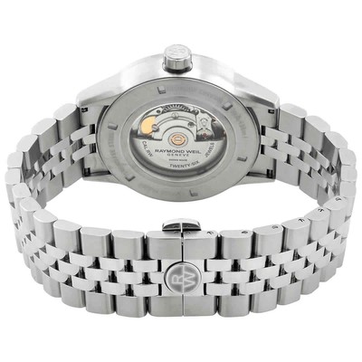 Pre-owned Raymond Weil Freelancer Automatic Grey Dial Men's Watch 2734-st-05600