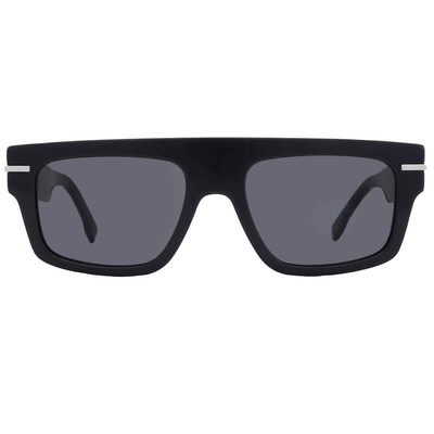 Pre-owned Fendi Grey Browline Unisex Sunglasses Fe40091u 90a 54 Fe40091u 90a 54 In Gray