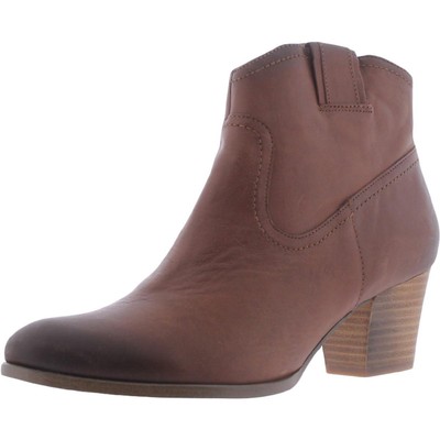 

Женские коричневые кожаные ботильоны Zodiac Kela 6.5 Medium (B,M) BHFO 1247, Cognac leather