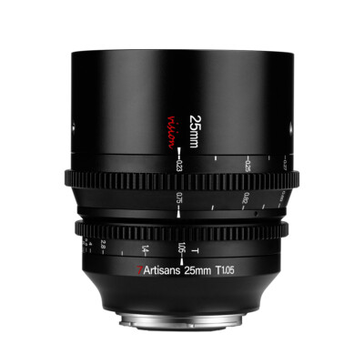7Artisans Cine Lens 25mm T1.05 for Micro 4/3 BMPCC MFT GH3 GH4 OM-D E-M5 E-M10
