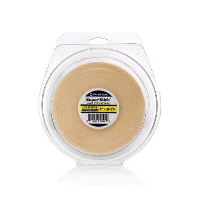 Original Walker Tape Brand Super Stick Tape 1.0'' X 36 yard roll Full Head Bond 