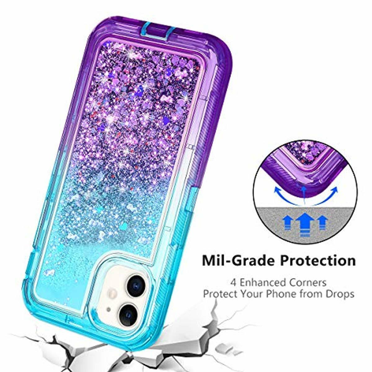 Coolden iPhone 11 Glitter Case Slim Cute Protective for ...