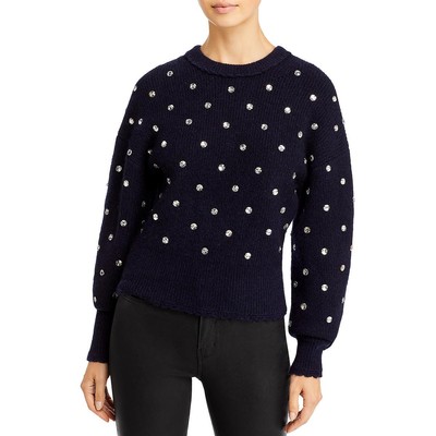 3.1 Женский темно-синий пуловер из смеси альпаки Phillip Lim, топ-свитер M BHFO 1391