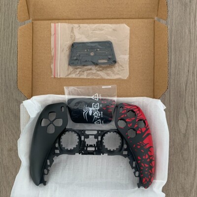 Replacement Front Shell Cover Plate for PS5 Controller Repair Case- Spider-Man 2