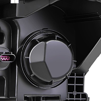 For 09-12 Chevy Traverse LS LT Factory Style Right Side Headlight Lamp Chrome