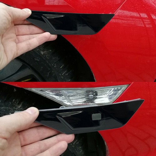 Smoked Side Marker Lamp Turn Signal Light W/ Led Bulbs for Honda Civic 2016-2021