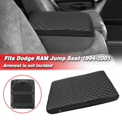Fits 94-01 Dodge RAM 1500 2500 Jump Seat Center Console Lid Armrest Cover Pad