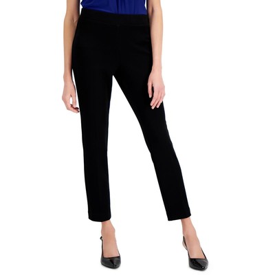 Kasper Womens Black Slim High Rise Business Ankle Pants XL BHFO 3100