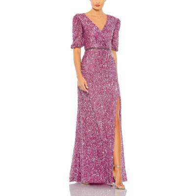 Женское вечернее платье Mac Duggal с украшением для особых случаев, BHFO 2791