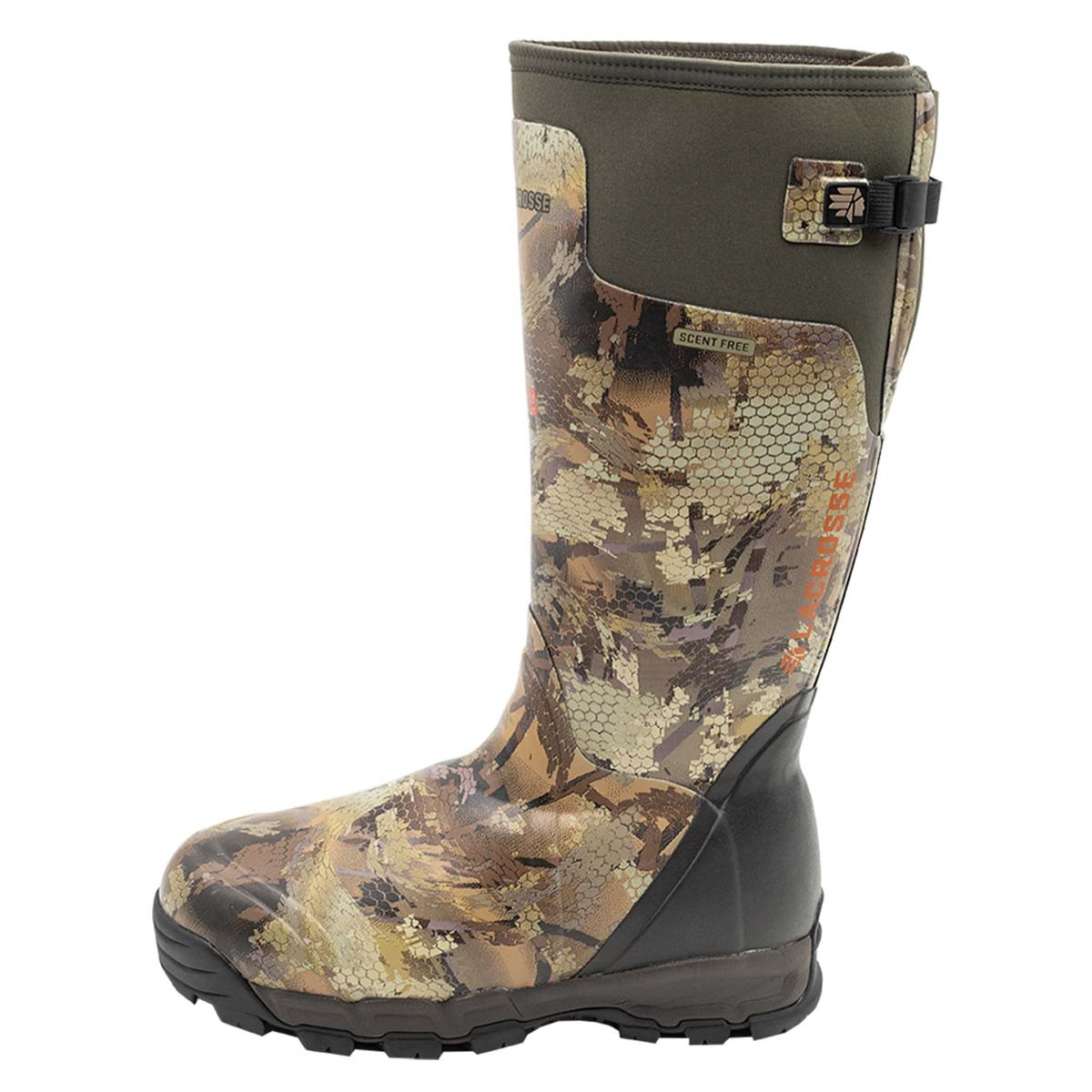 Pre-owned Lacrosse Alphaburly Pro 18" Mens Sz. 9 Optifade Marsh 1200g Hunting Boots 376058 In Multicolor