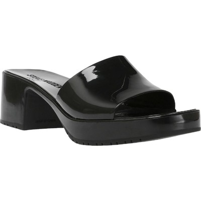 Steve Madden / женские босоножки Harlin на черном каблуке, размер 11, средний (B, M), BHFO 0226