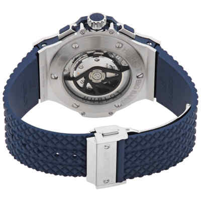 Pre-owned Hublot Big Bang Chronograph Automatic Blue Dial Men's Watch 301.sx.710.rx