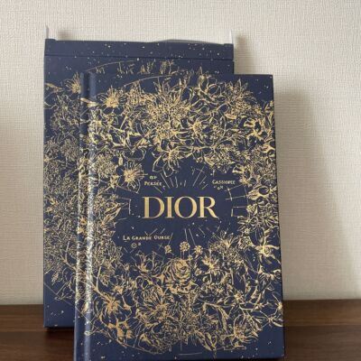 Dior ノート３冊セット Set of 3 Dior novelty Notebook VIP DIOR Authentic Limited