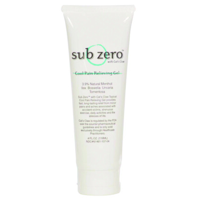  Sub Zero Gel - 4 oz tube