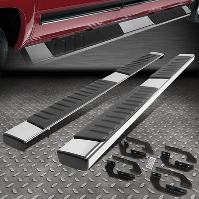 НА 2007-2021 ГОДЫ КАБИНА TUNDRA CREWMAX CAB С 6 АЛЮМИНИЕВЫМИ БОКОВЫМИ СТУПЕНЬКАМИ И ПЕРЕКЛАДИНАМИ NERF