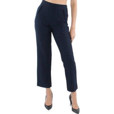 

Женские темно-синие офисные прямые брюки Style - Co. Брюки Petites  BHFO 2420, Navy