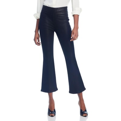 Женский облегающий комплект FRAME Womens Jet Set, черные укороченные джинсы средней посадки Bootcut Jeans 2 BHFO 3084