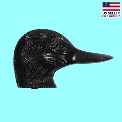 Door Knocker Black Cast Iron Duck 2 15/16