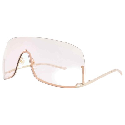 GUCCI GUCCI PINK SHIELD UNISEX SUNGLASSES GG1560S 004 99 GG1560S 004 99