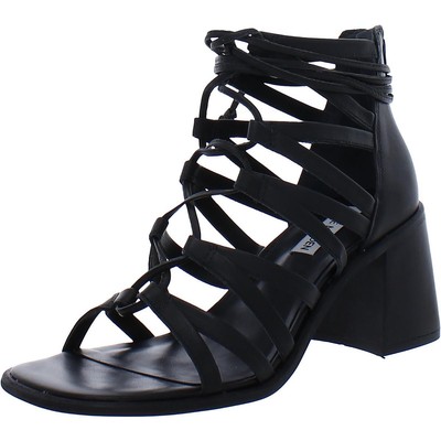 Женские сандалии-гладиаторы Steve Madden Cherri 30, черные, 9 средних размеров (B,M), BHFO 7689