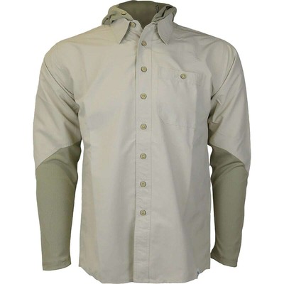 

Рубашка Rep Your Water для гибридной рыбалки — мужская, песочная, Sand, Rep Your Water