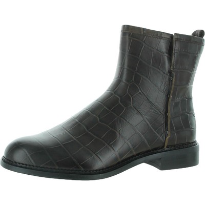 Женские кожаные ботильоны Franco Sarto Hixton коричневого цвета, 5 средних размеров (B,M), BHFO 6357