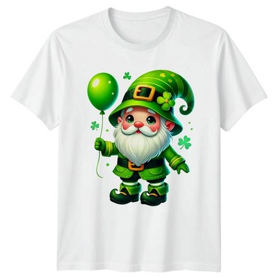 Funny Cute St Patricks Day Gnome T-Shirt Leprechaun Holiday