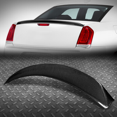 ДЛЯ 11-22 CHRYSLER 300 НАСТОЯЩЕЕ УГЛЕРОДНОЕ ВОЛОКНО В СТИЛЕ OE, СПОЙЛЕР НА ЗАДНЕЙ КРЫШКЕ БАГАЖНИКА, КРЫЛО