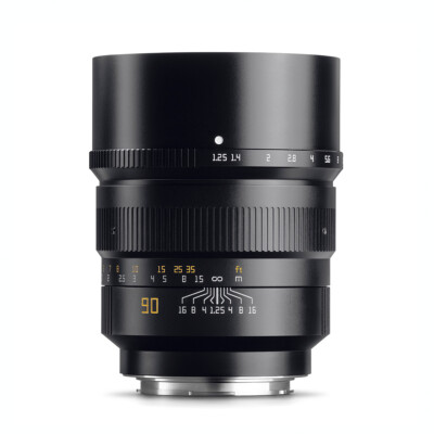 TTArtisan 90mm f/1.25 for L mount camera (Leica SL, Full Frame) =Black=