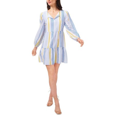 

Короткое летнее женское праздничное платье Riley - Rae BHFO 0166, Ultra white