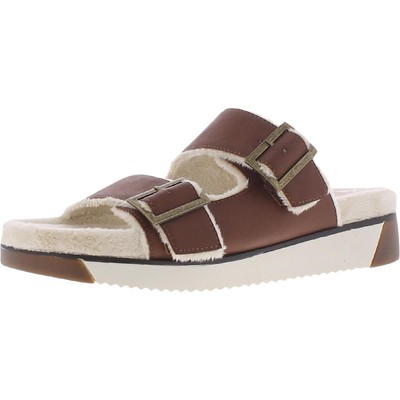 

JANE AND THE SHOE Женские шлепанцы Jessica Tan 9, средний (B,M) BHFO 5859, Dark tan