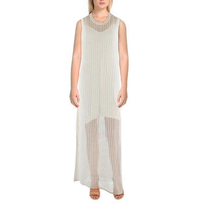

Женское трикотажное длинное платье без рукавов Rag - Bone Riley цвета слоновой кости  BHFO 2177, Цвет слоновой кости