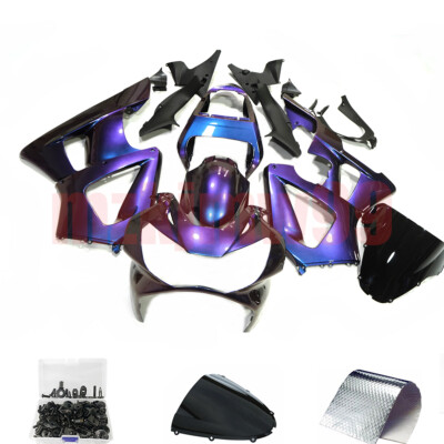Chameleon Blue Purple Fairing Kit + Bolts For Honda CBR929RR CBR900RR 2000 2001