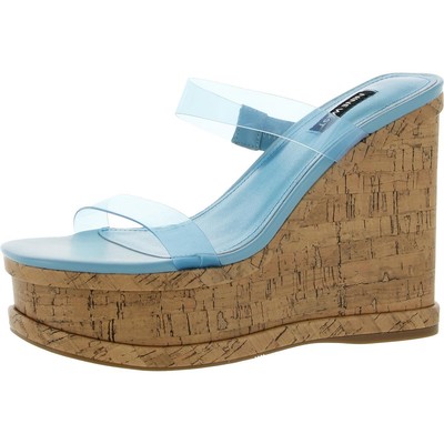 

Женские сандалии Nine West Rapps без шнуровки на пробковой танкетке BHFO 3356, Rapps