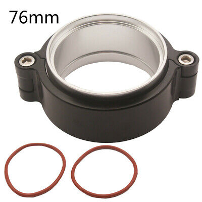 Exhaust V-band Clamp Flange Assembly Anodized Clamp For 3