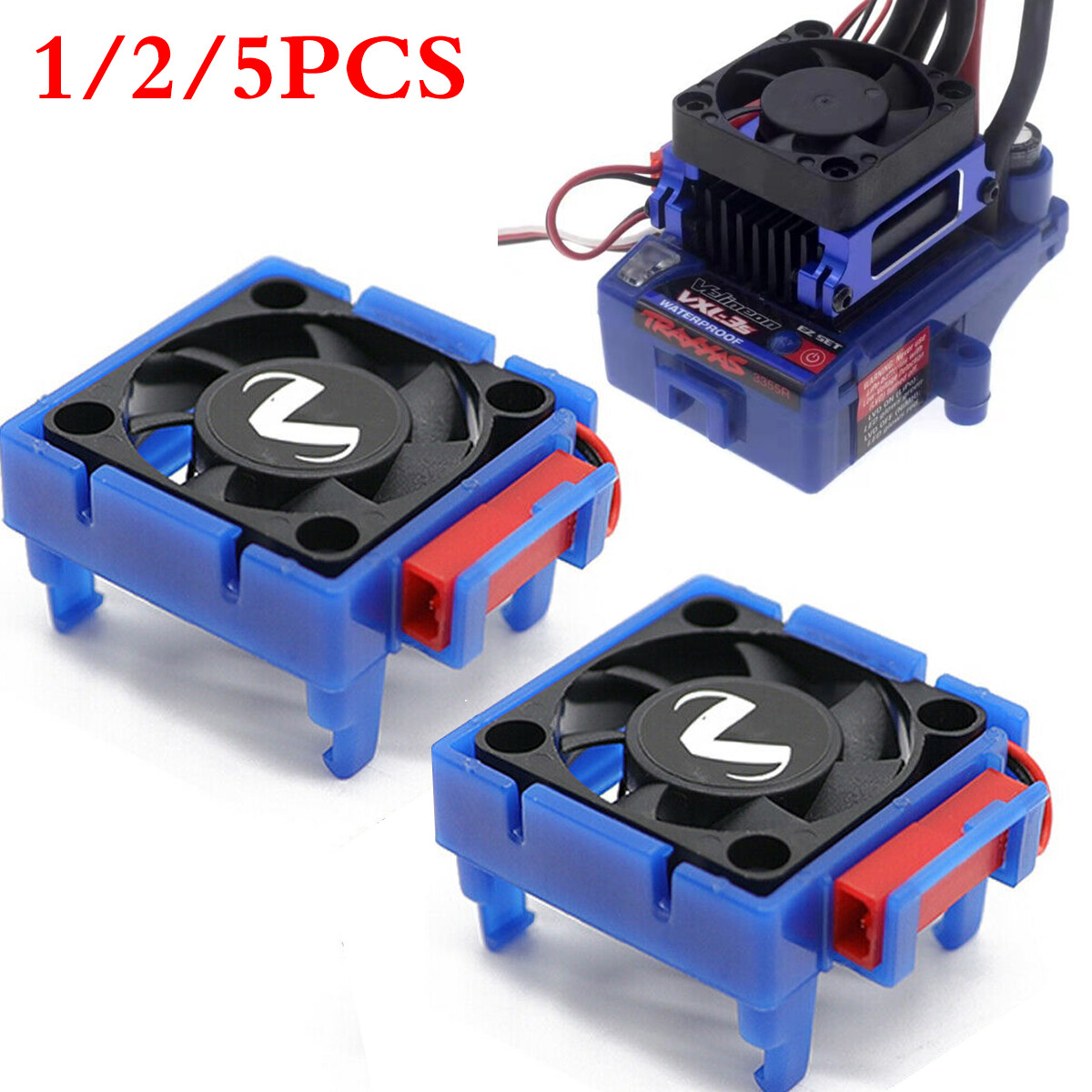 1/2/5PCS Traxxas 3340 Velineon FOR VXL ESC Cooling Fan - Rus