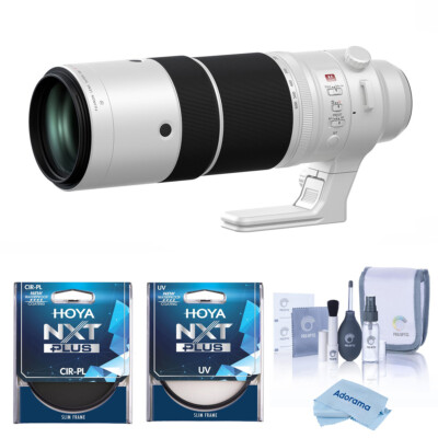 Объектив Fujifilm XF 150-600 мм f/5,6-8 R LM OIS WR с 82-миллиметровым CPL + комплектом УФ-фильтров для объектива