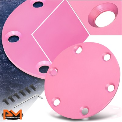 NRG STR-250PK 6-Bolt X 70mm Round Blank Horn Delete Plate+Allen Key & Hex Screws