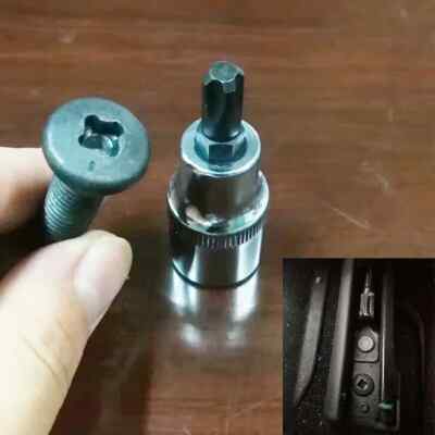 Car Seat Screw Removal Socket Remove Tool 1/2'' DR 4 Teeth FOR JEEP Cherokee