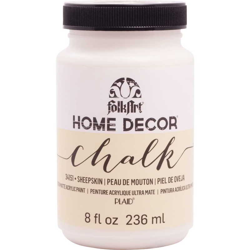 Home Decor Chalk Paint, Sheepskin, 8 Fl Oz