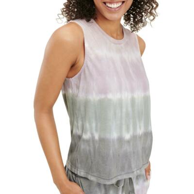 

Splendid Womens Tie-Dye Рубашка без рукавов Безрукавка BHFO 7549, Multi